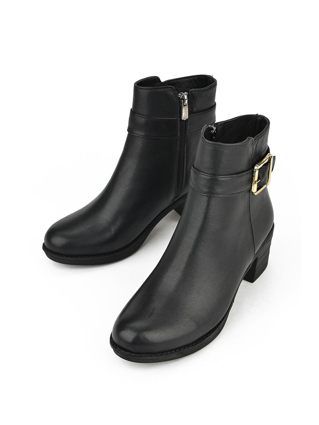 Kadın Hakiki Deri Bot 1331020Z8551 Siyah-3