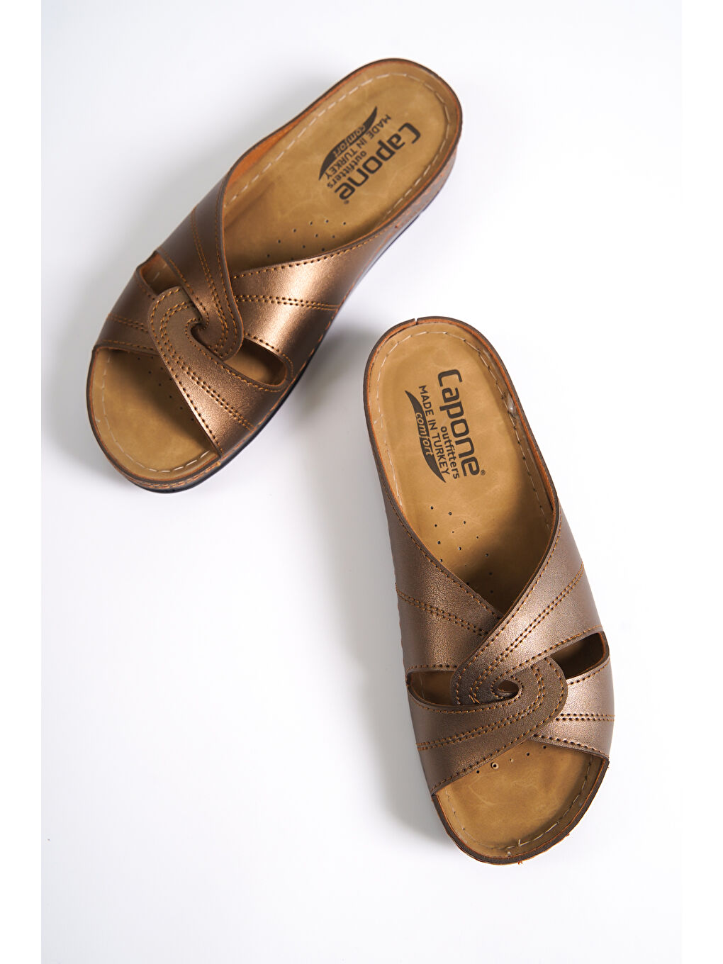 Capone Outfitters Turuncu 107042 Kadın Terlik - 8