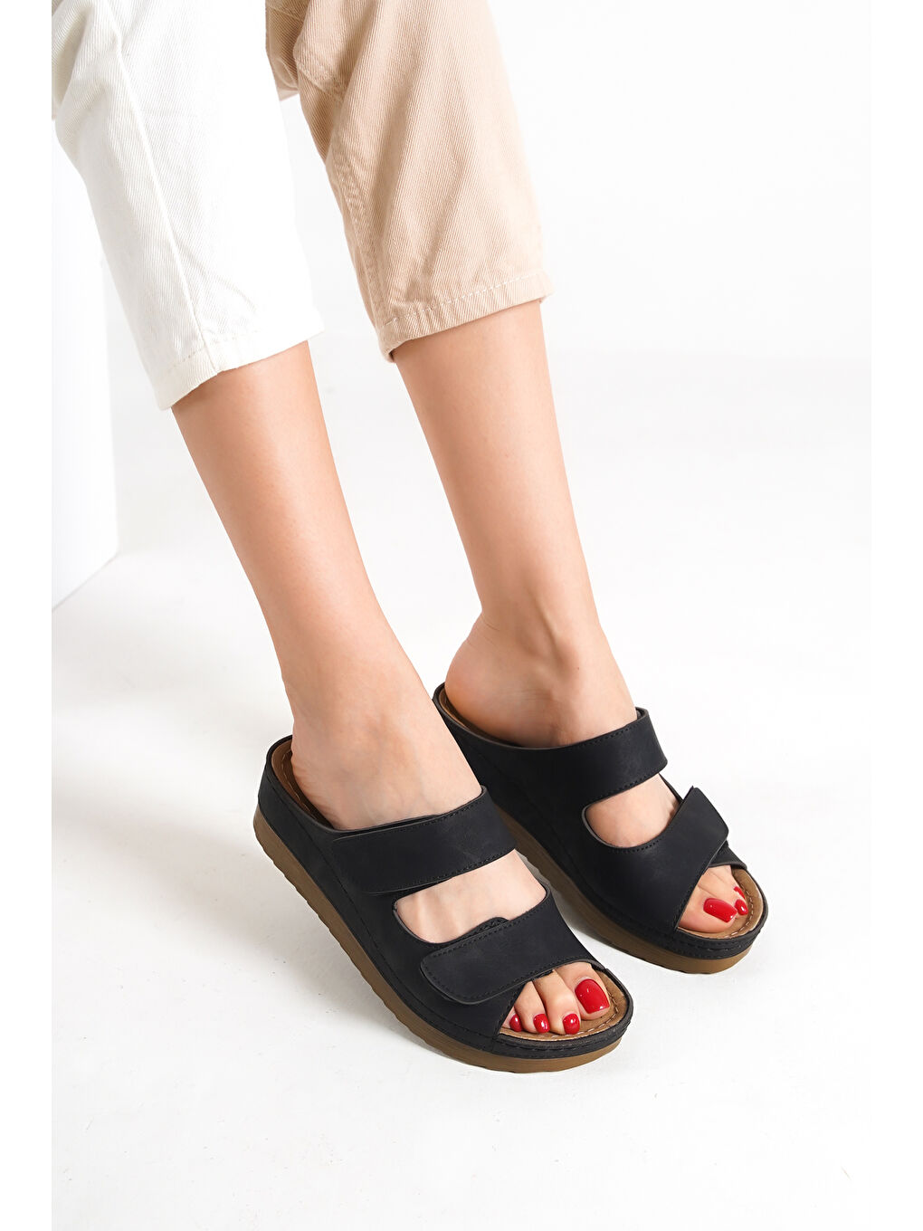 Siyah 2737 Kadın Terlik-5