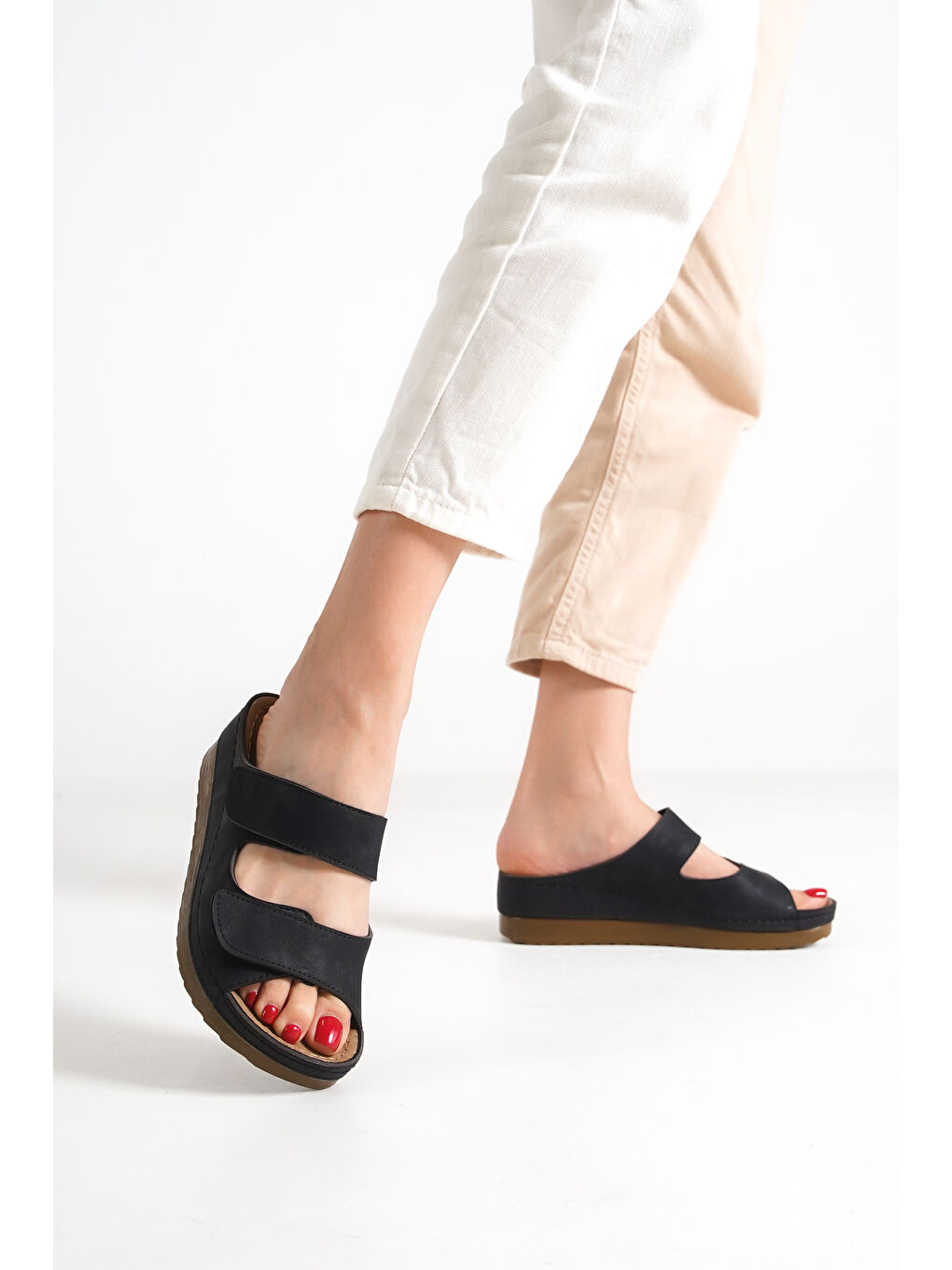 Siyah 2737 Kadın Terlik-6