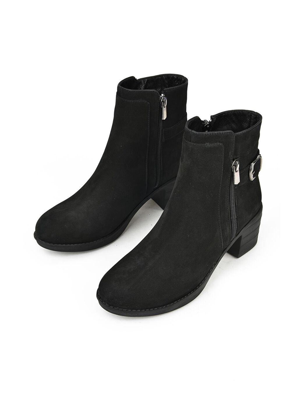 Kadın Hakiki Deri Bot 1331020Z8552 Siyah-3