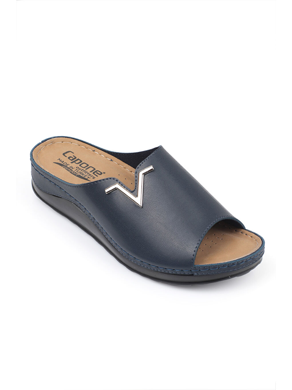 Lacivert 107012 Kadın Konfor Anatomic  Terlik-6