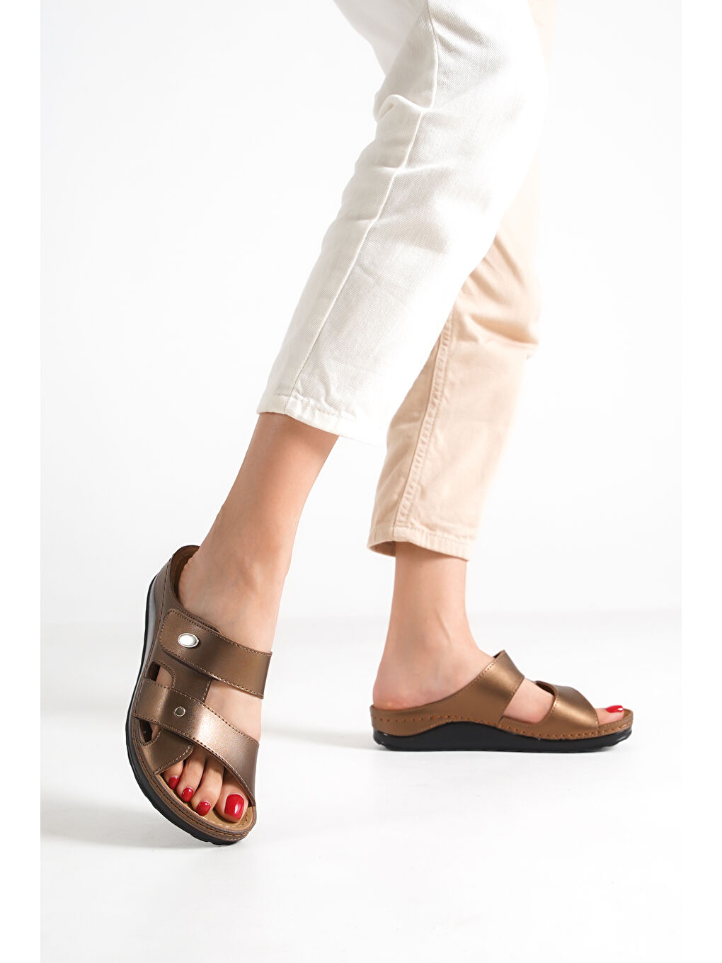 Turuncu 107030 Kadın Terlik-6