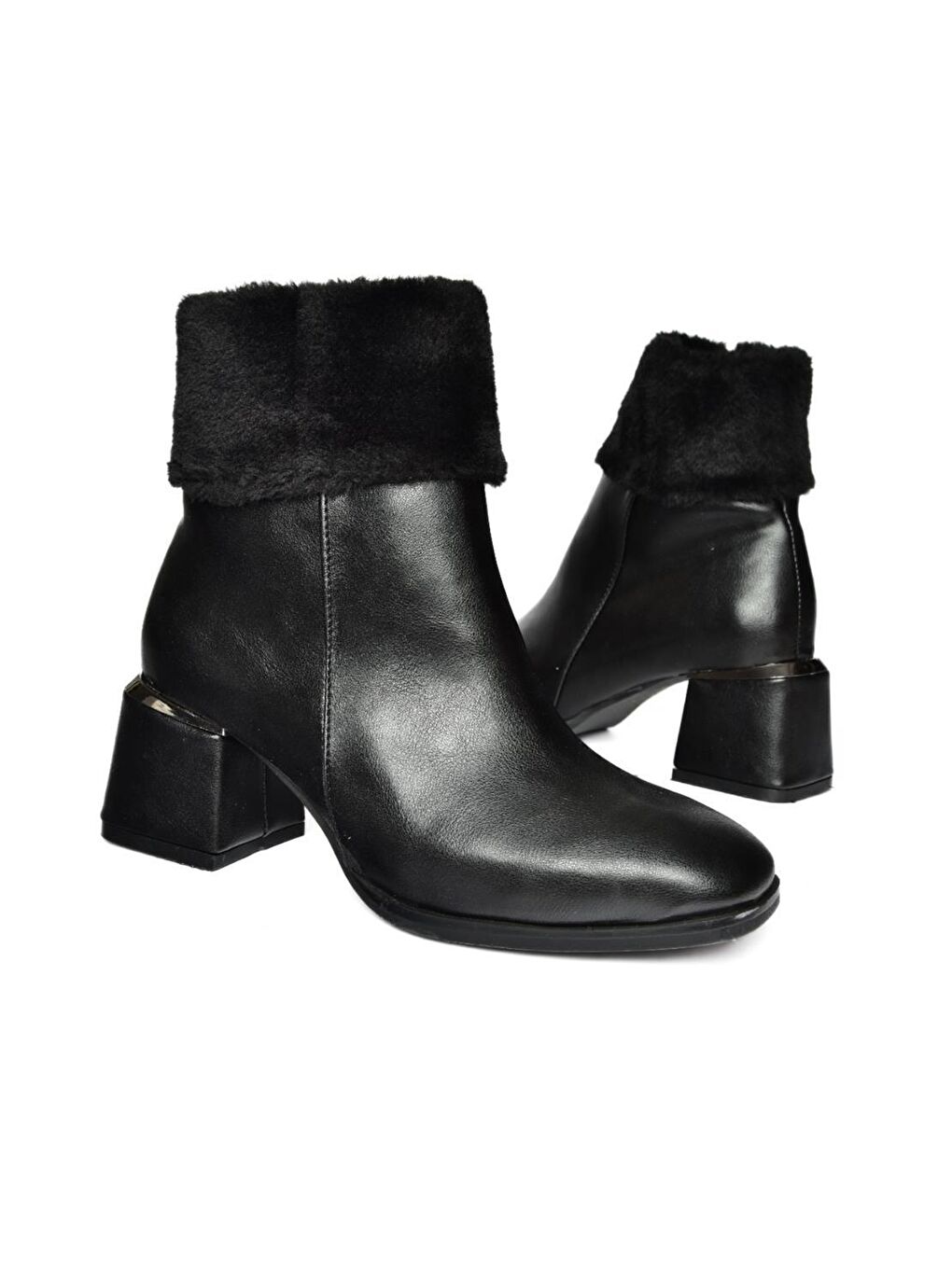 R2410491 Siyah Kadın Bot-3