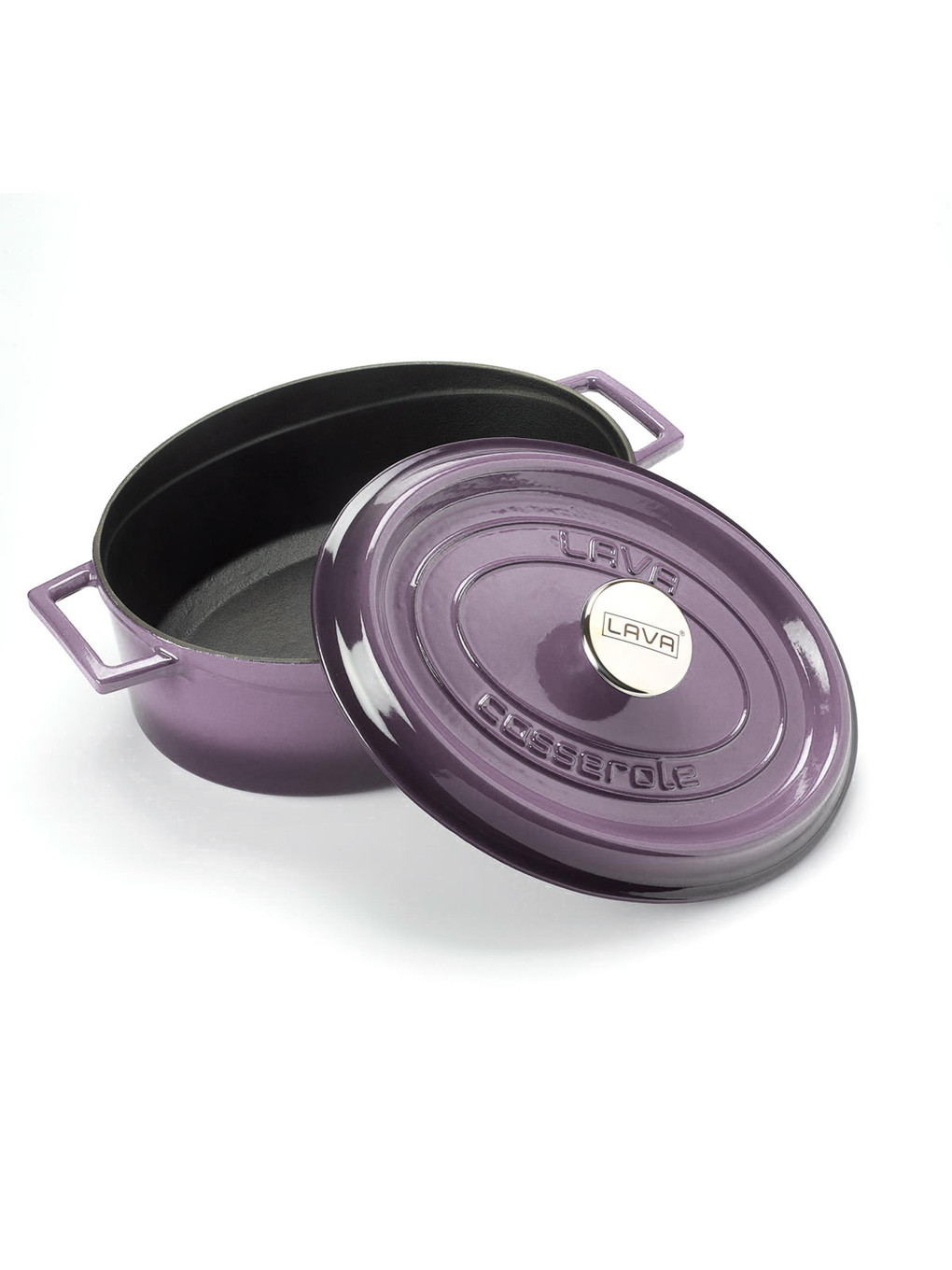 Mor Oval Tencere. Trendy Serisi Ölçü 25x31cm.-1