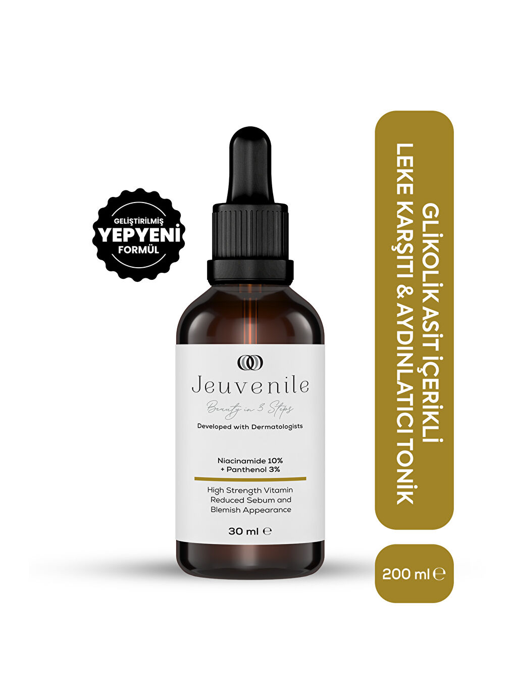 Sebum Dengeleyici Leke Karşıtı Niacinamide %10 Cilt Bakım Serumu