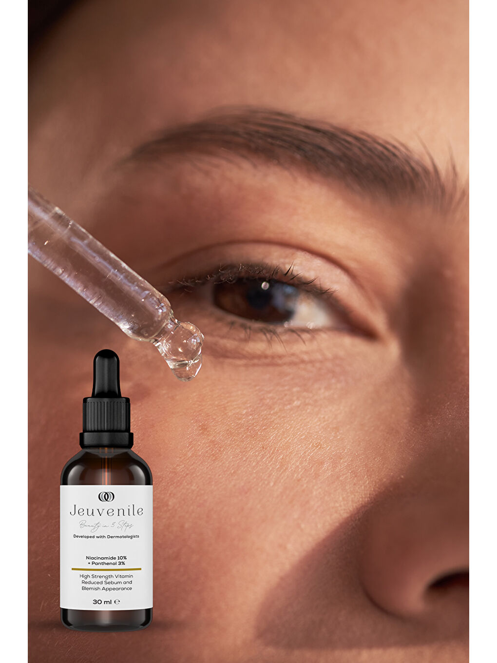 Sebum Dengeleyici Leke Karşıtı Niacinamide %10 Cilt Bakım Serumu-2