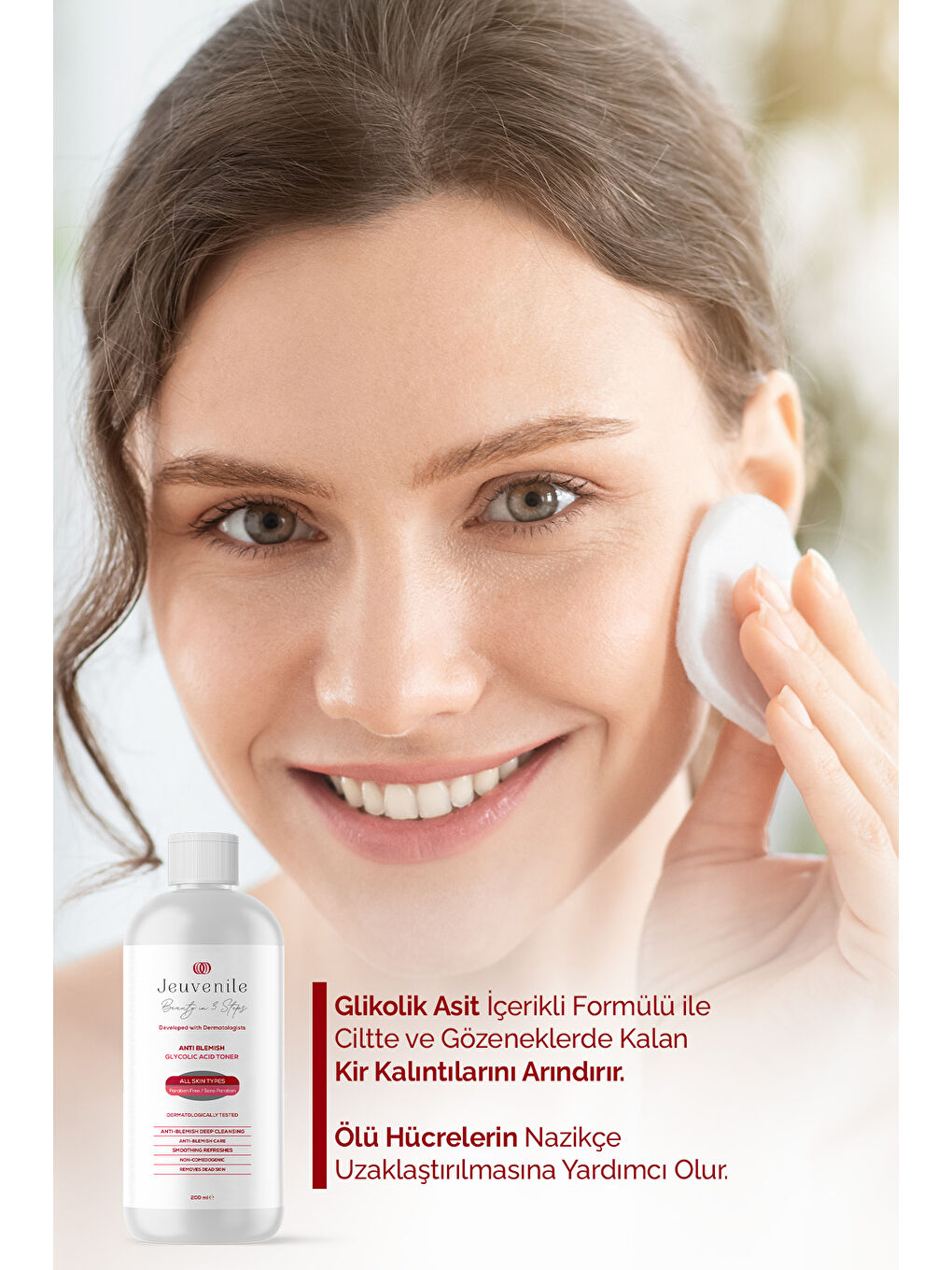 Lekeli Ciltlere Özel Glikolik Asit Içerikli Leke Karşıtı & Aydınlatıcı Tonik-2