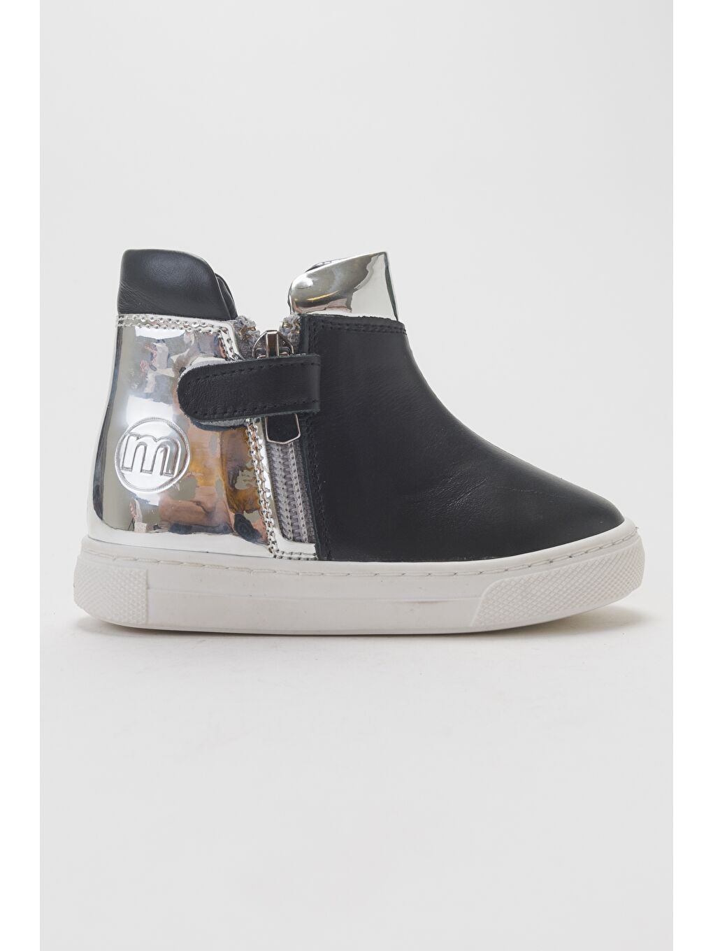 Kız Çocuk Siyah Hakiki Deri Çocuk Bot-3