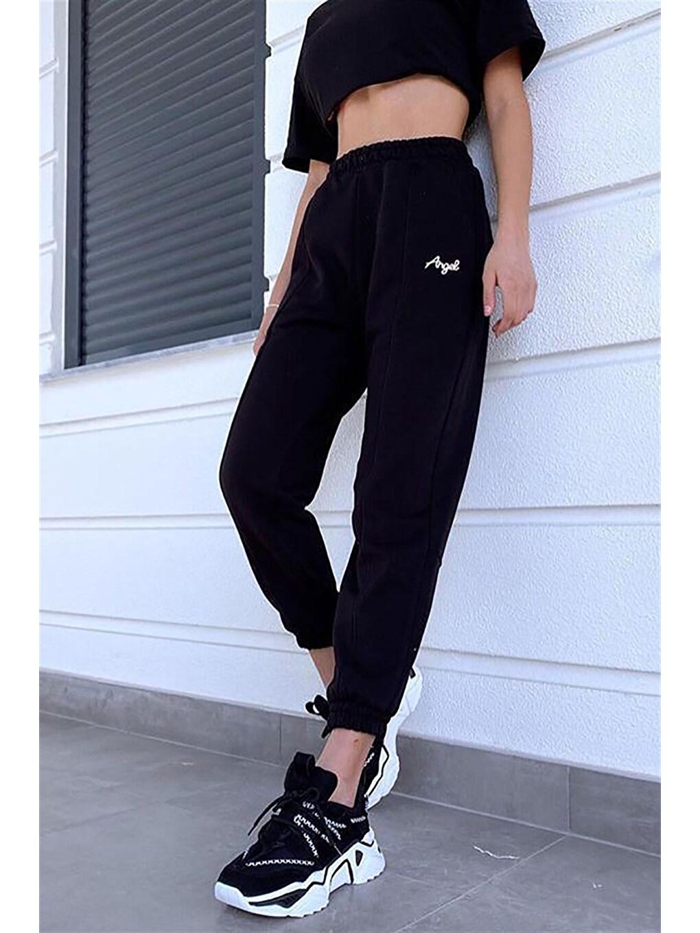 Siyah Eşofman Mg817