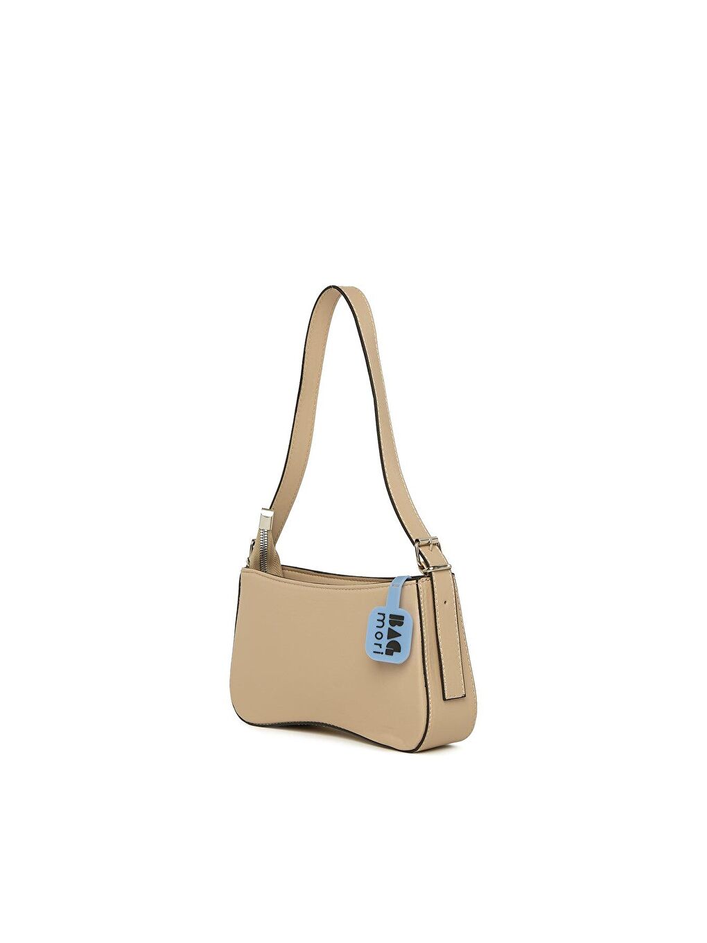 Bej Kalıp Baget El Çantası-1