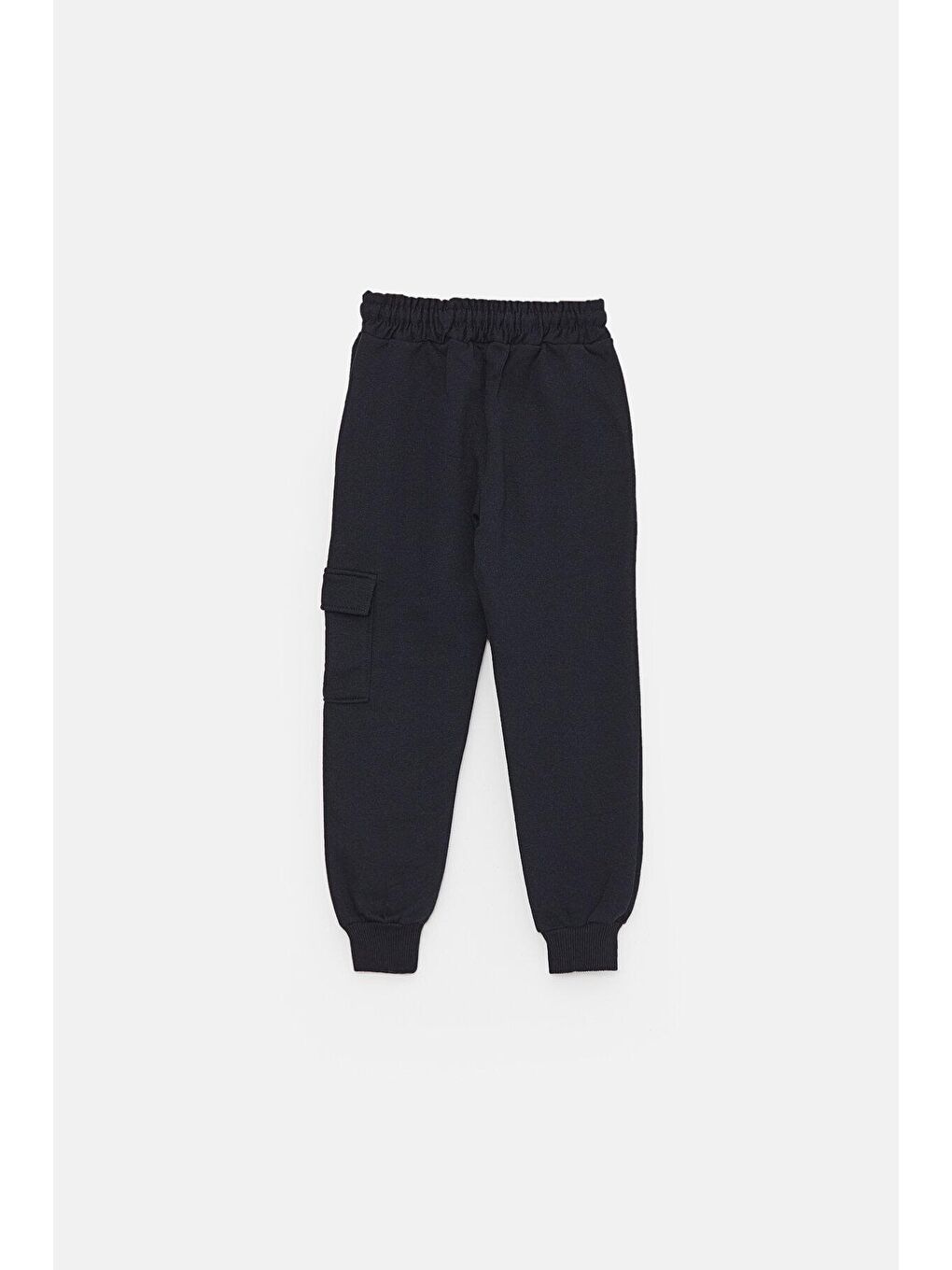 Lacivert Kargo Cepli Erkek Çocuk Eşofman Altı-1