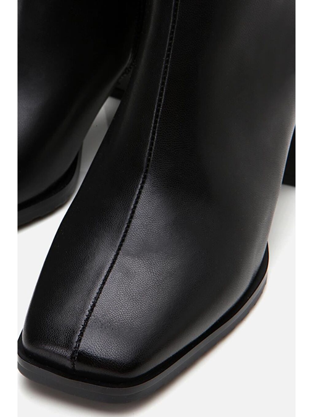 Siyah Kadın Topuklu Bot-2