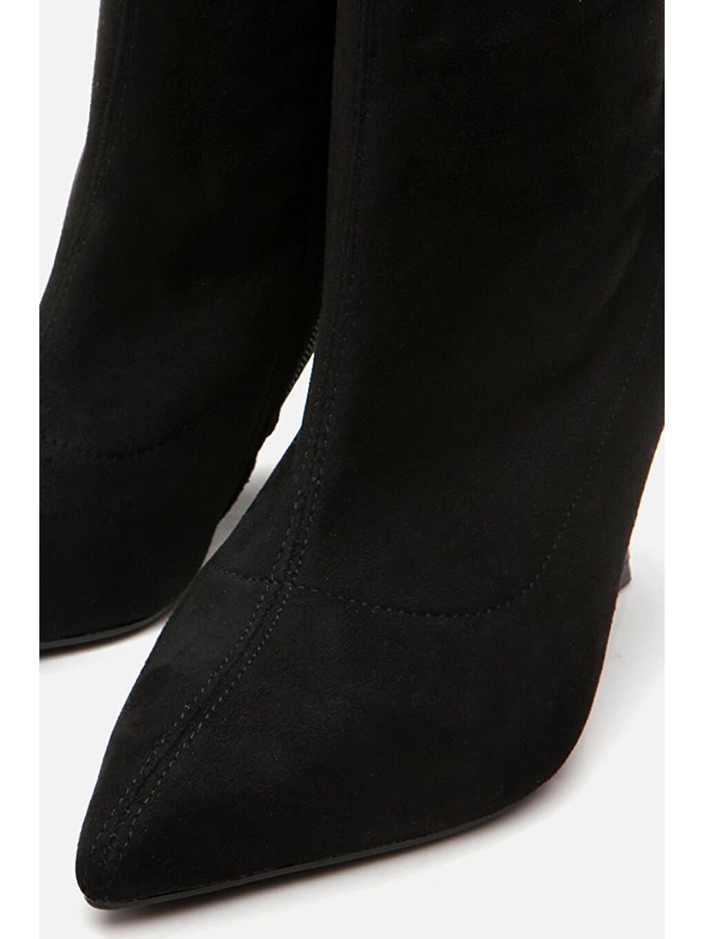 Siyah Kadın Topuklu Bot-2