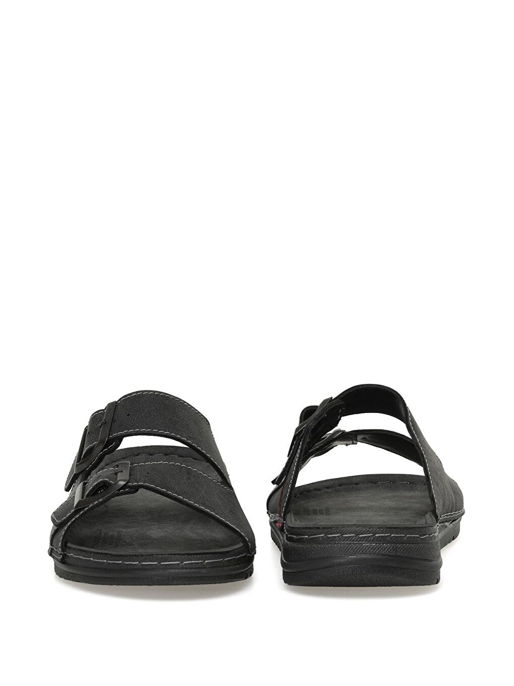 Gri 404103.M3FX Antrasit Erkek Terlik-4