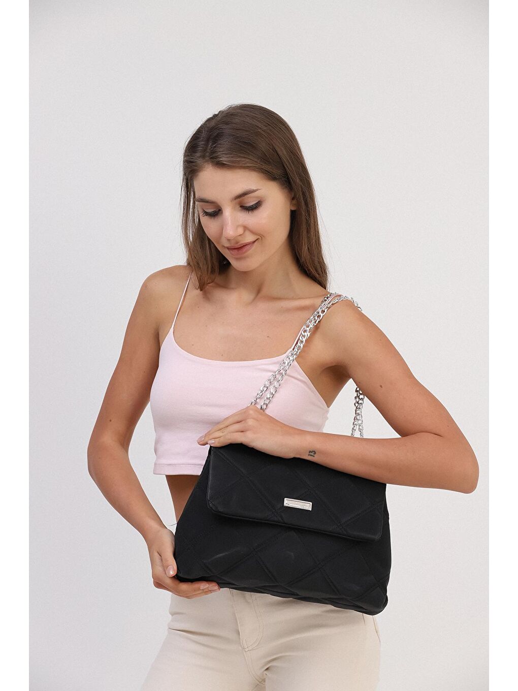 Siyah Omuz Çantası