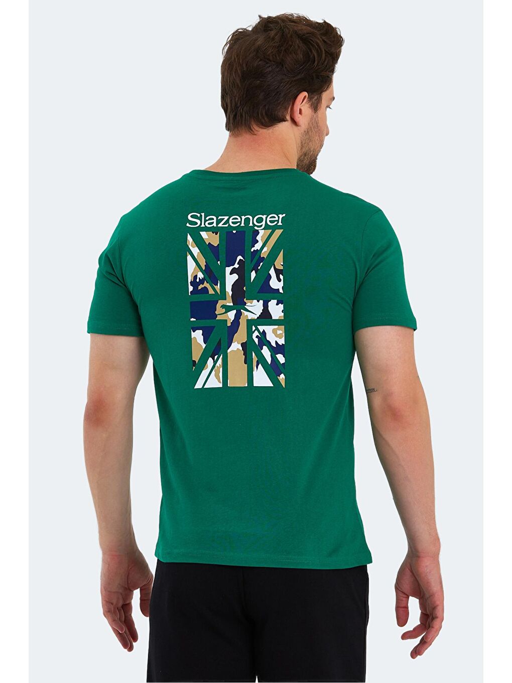 SLAZENGER Yeşil PACET Erkek Kısa Kol T-Shirt Yeşil - 1