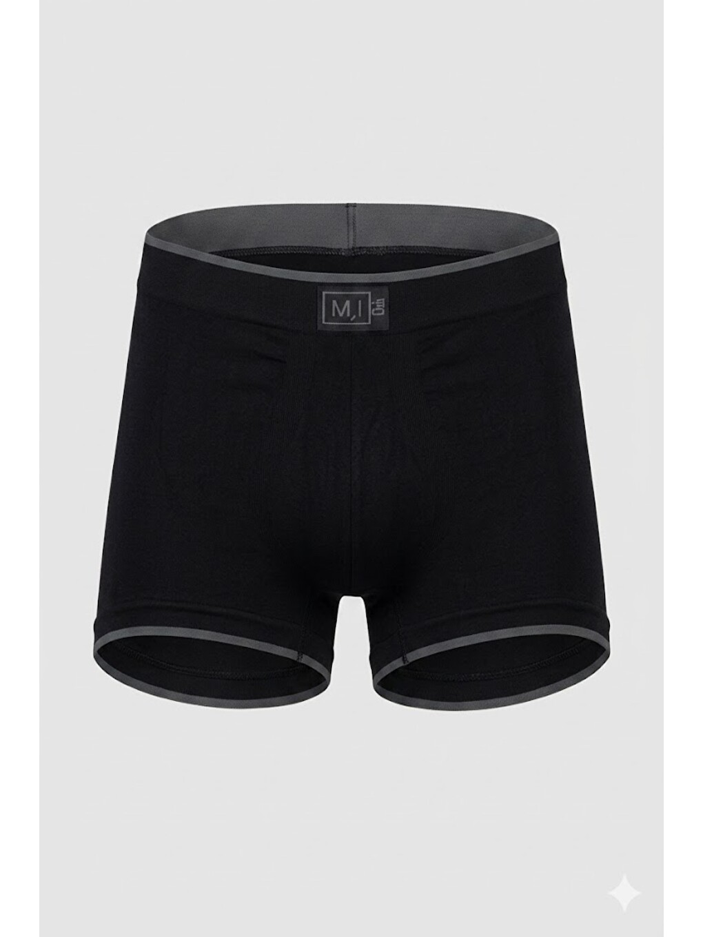 C12104 Dikişsiz Erkek Boxer Siyah