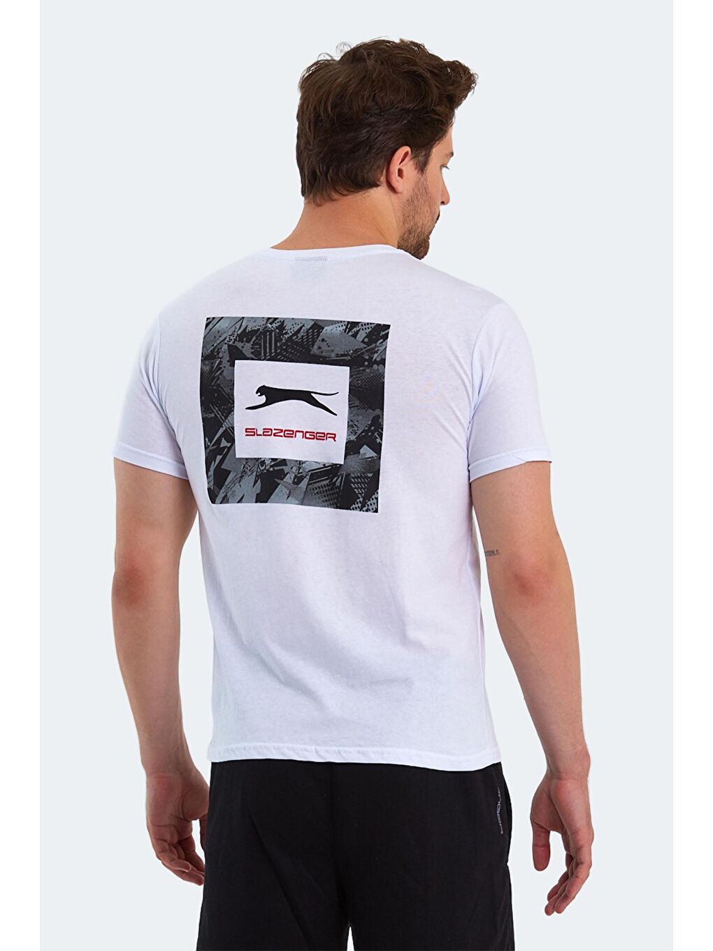 SLAZENGER Beyaz PATSY Erkek Kısa Kol T-Shirt Beyaz - 1