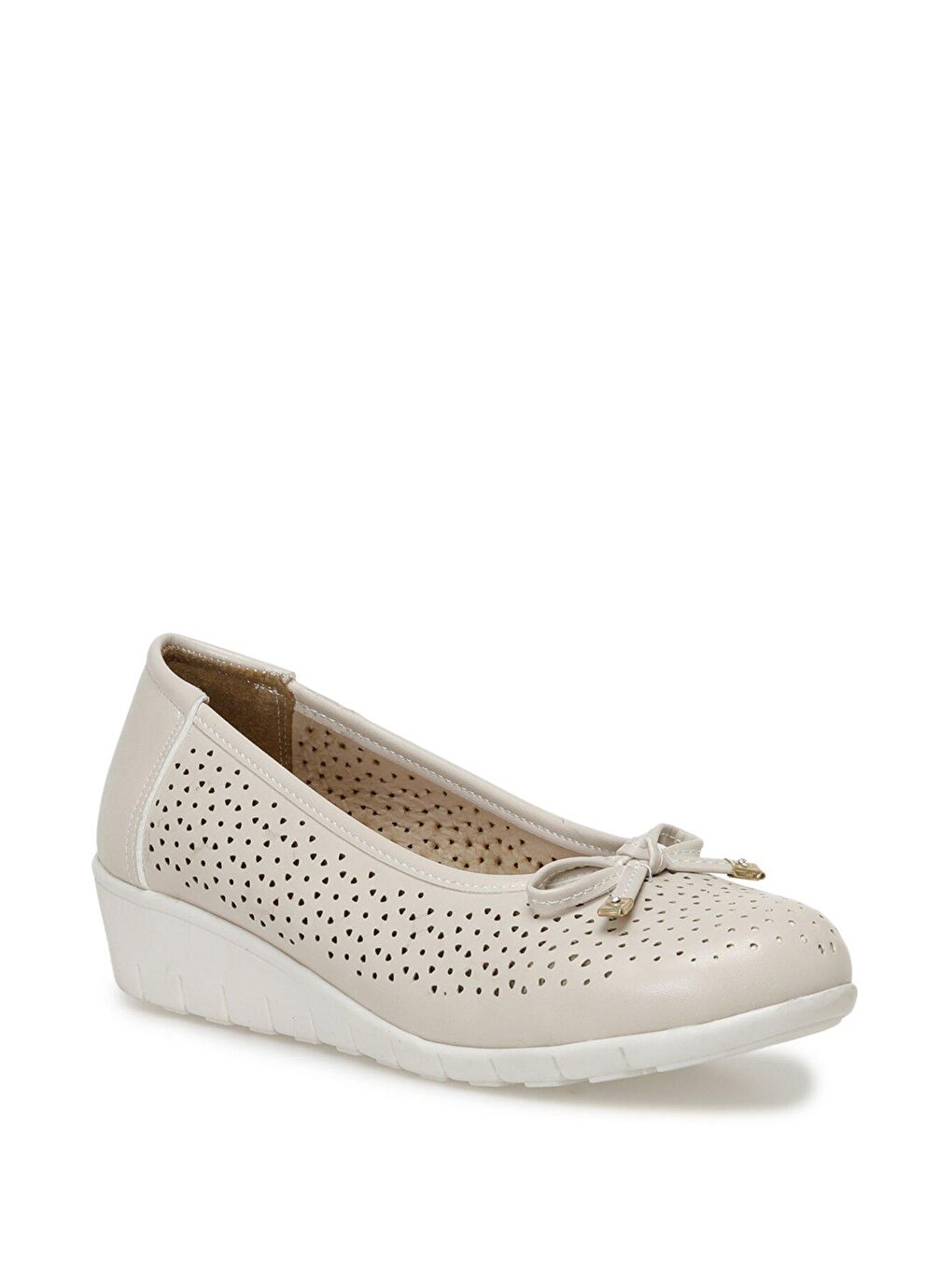 104076.Z3FX Bej Kadın Ayakkabı-1