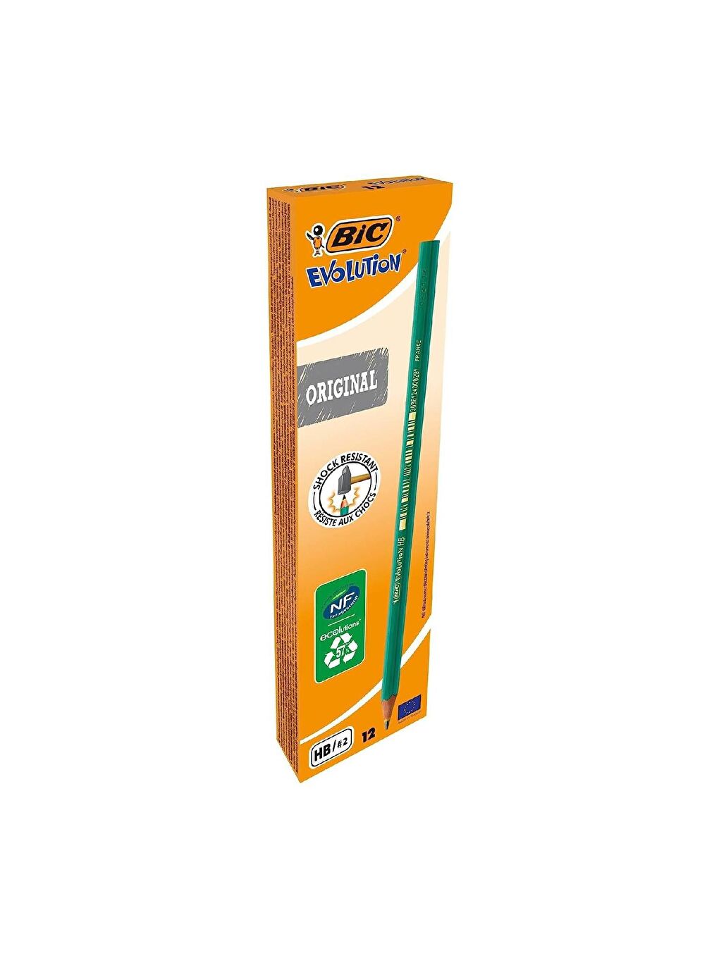 Bic Beyaz Eco Evolution 650 Kurşun Kalem 12 Li