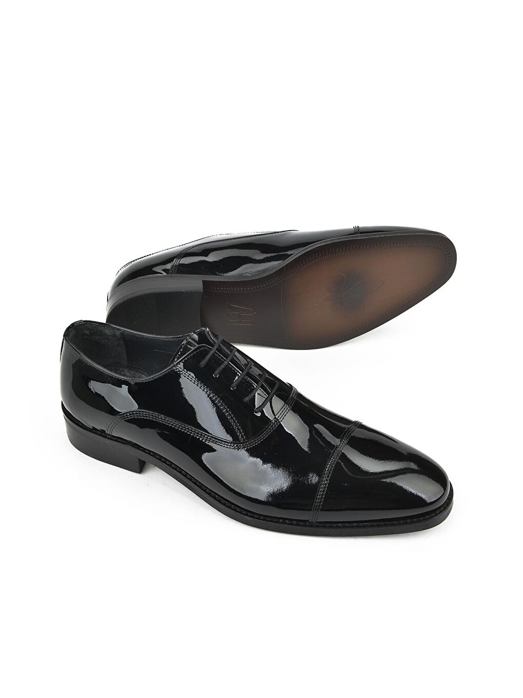 Erkek Hakiki Deri Ayakkabı 123145 2144 Siyah-3