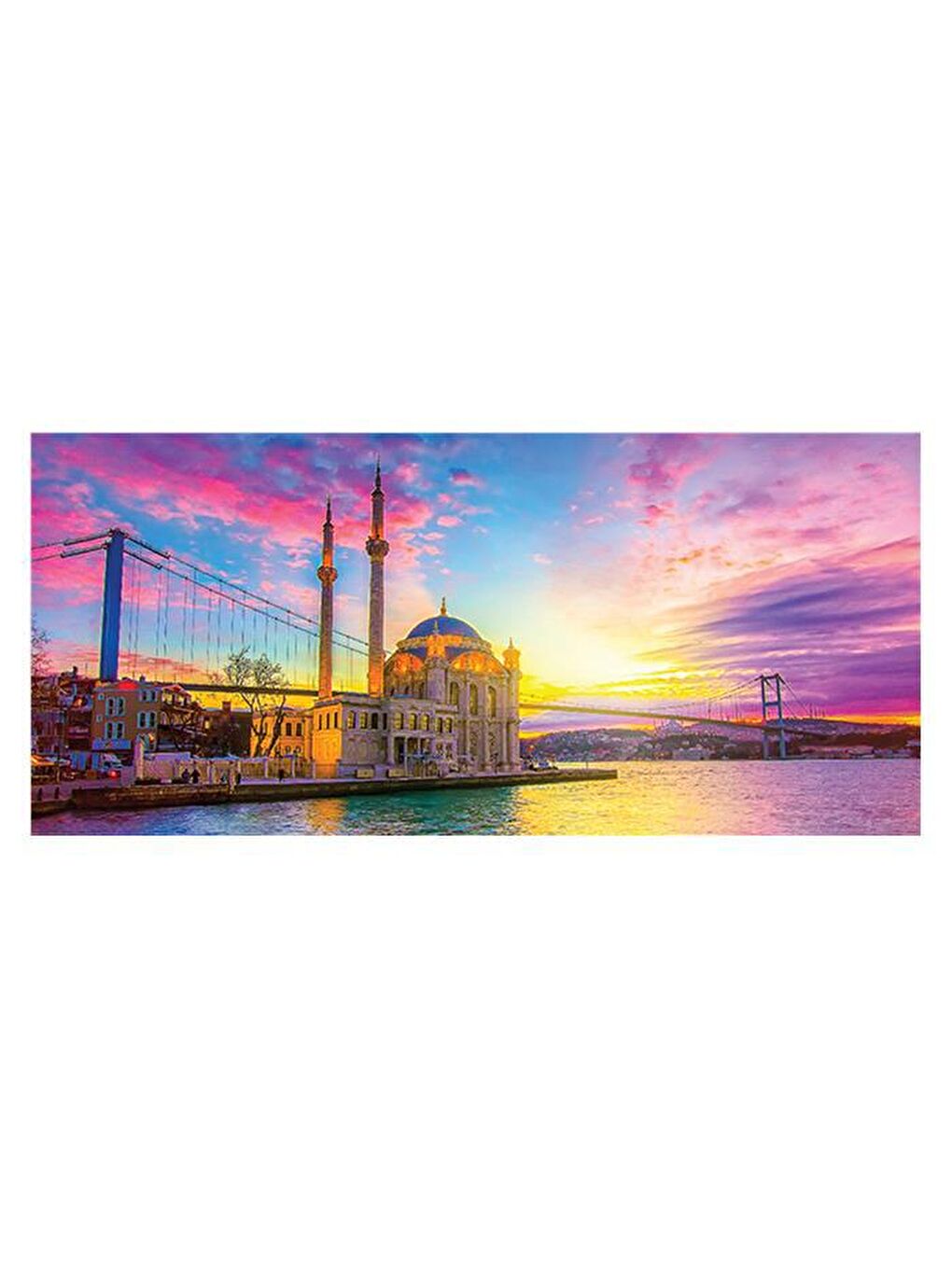 Blue Focus Karışık 230 Parça Puzzle - Ortaköy