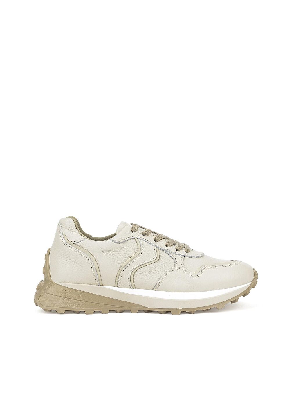 Kadın Hakiki Deri Sneaker 1311000 5249 Bej