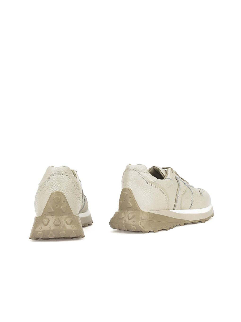 Kadın Hakiki Deri Sneaker 1311000 5249 Bej-2