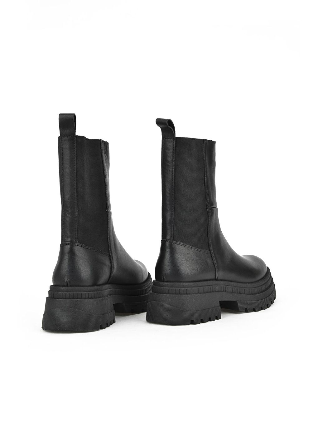 Kadın Hakiki Deri Bot 133359Z341 Siyah-2