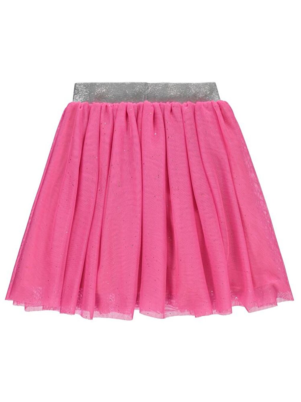 Girls Simli Tül Tütü 4-9 Yaş Etek - Pembe 8-9 Yaş