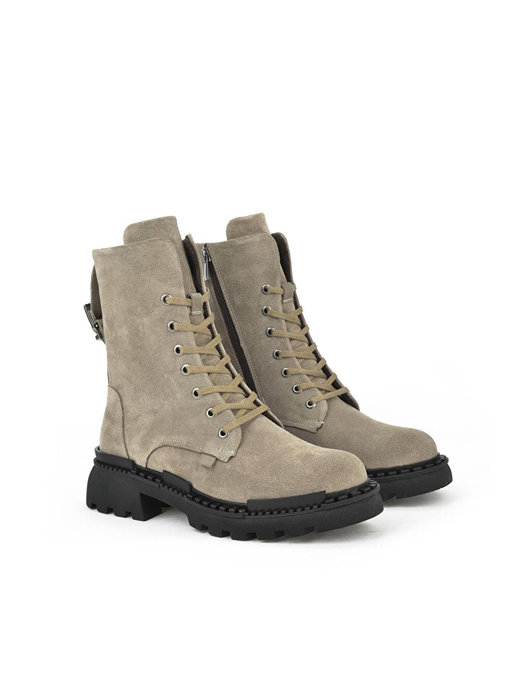 Bej Kadın Hakiki Deri Bot 1331015Z93834 Vizon-1