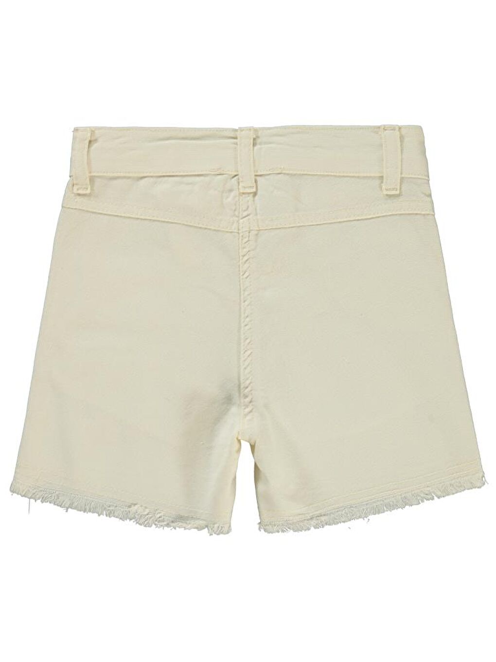 Girls Çiçek Baskılı 2-5 Yaş Şort - Bej 2-3 Yaş-1