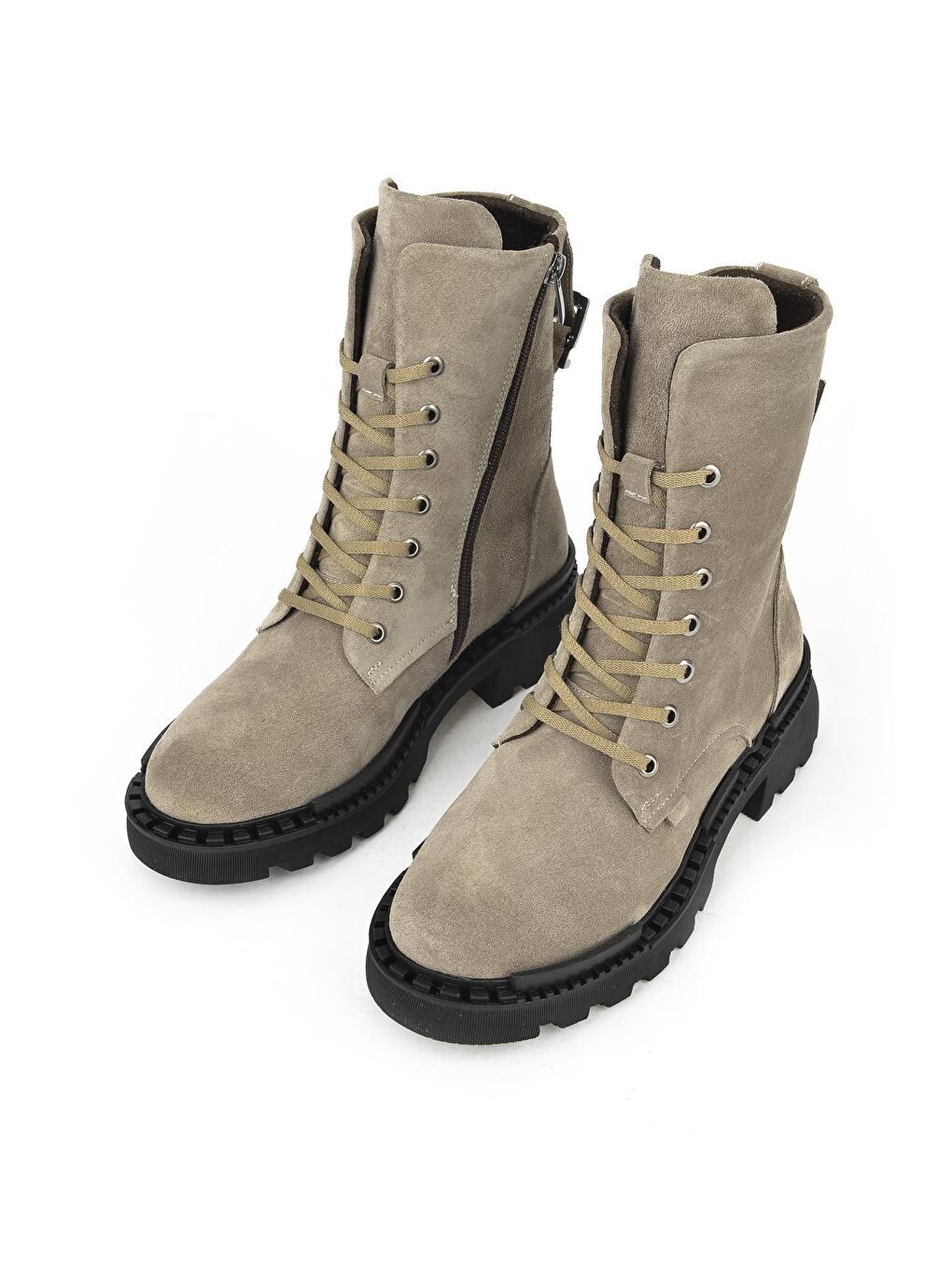 Bej Kadın Hakiki Deri Bot 1331015Z93834 Vizon-3