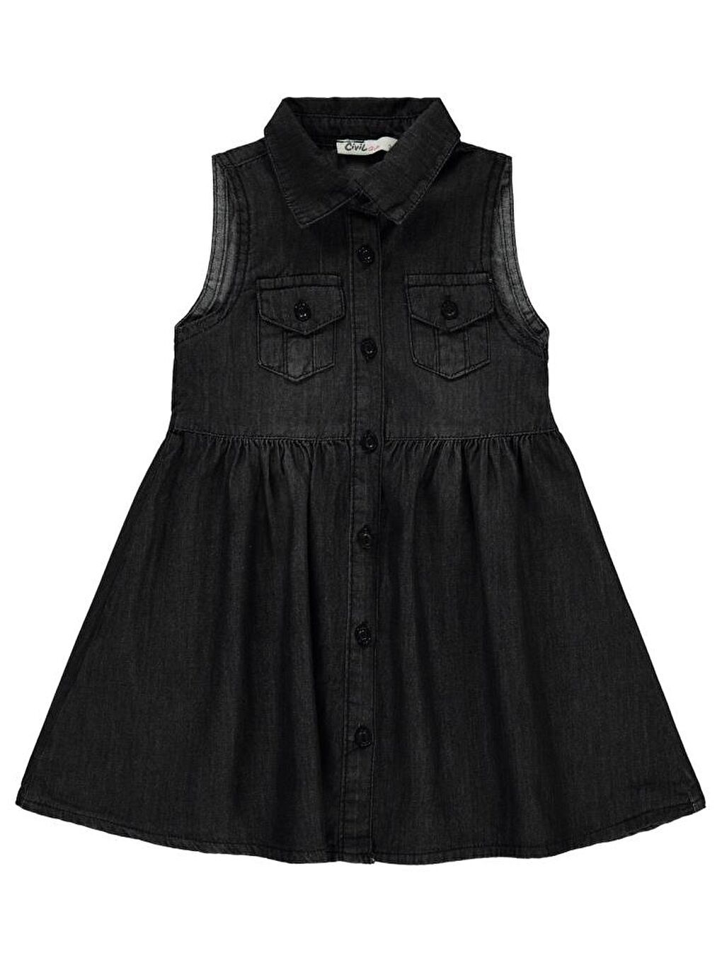 Grils Cepli 2-5 Yaş Elbise - Siyah 2-3 Yaş