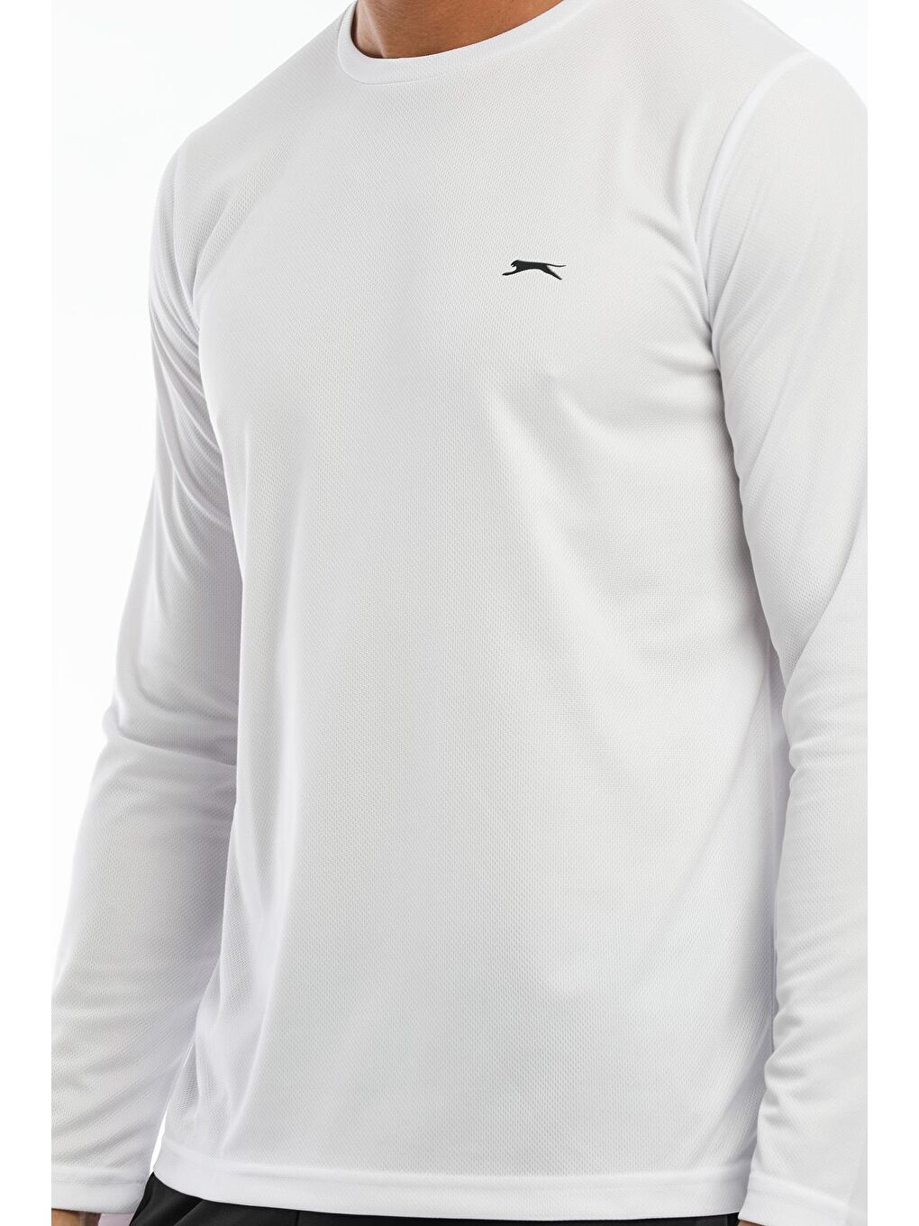 SLAZENGER Beyaz ODIN Erkek Uzun Kol T-Shirt Beyaz - 4