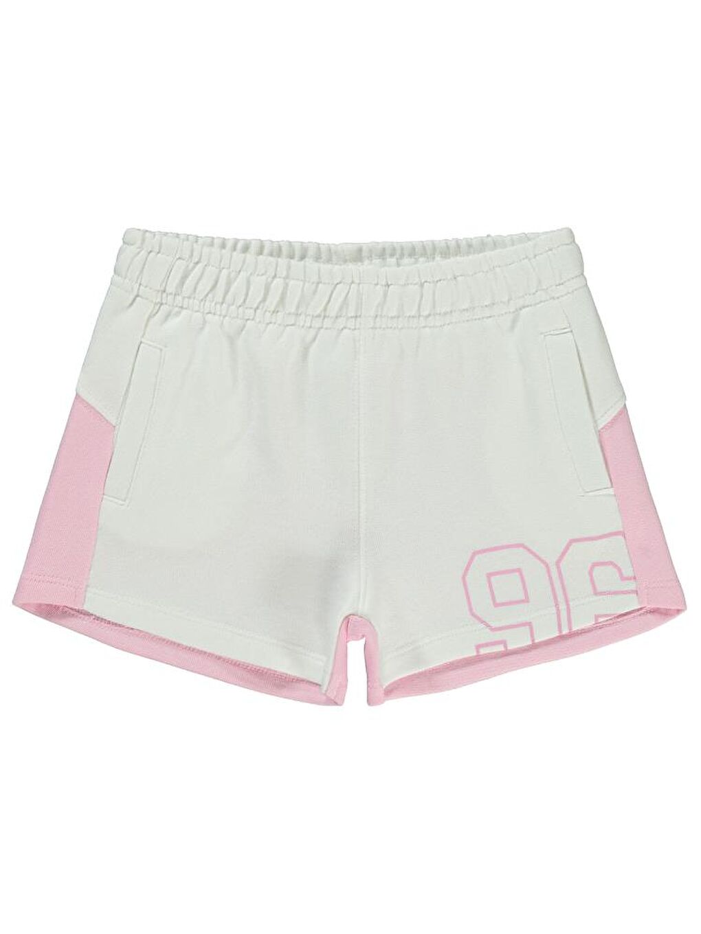 Girls 96 Baskılı 6-9 Yaş Şort - Pembe 8-9 Yaş-1