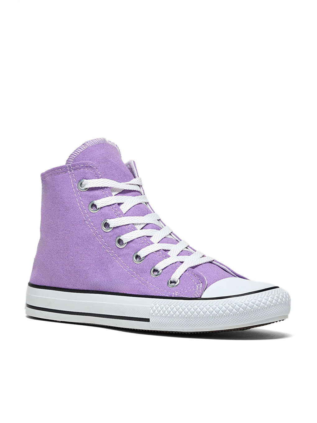 Unisex Lila Rahat Kalıp Uzun Sneaker-1