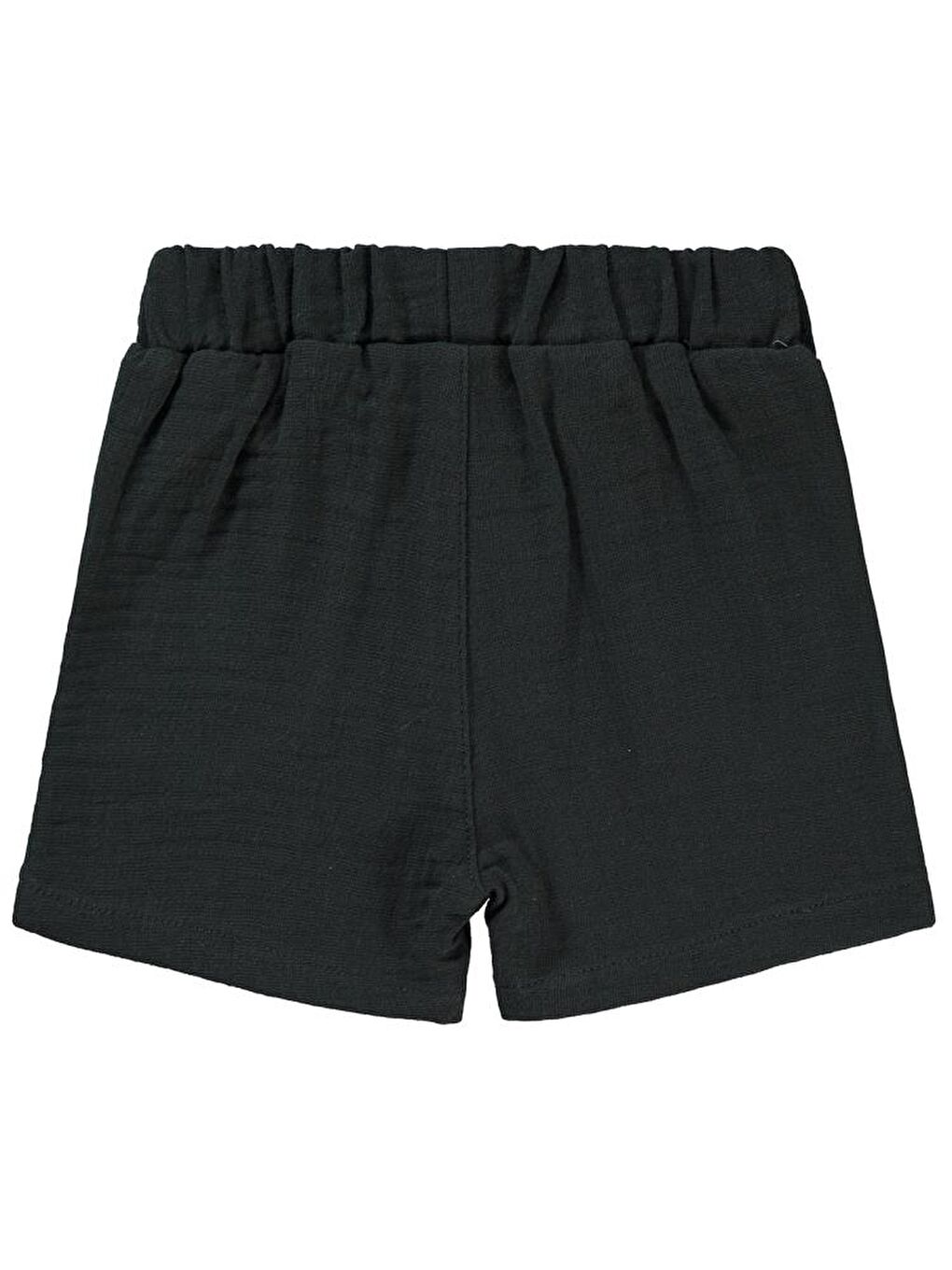 Antrasit Baby Müslin 6-18 Ay Şort - Gri 9-12 Ay