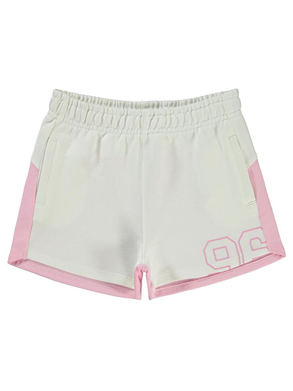 Girls 96 Baskılı 10-13 Yaş Şort - Pembe 11-12 Yaş-1
