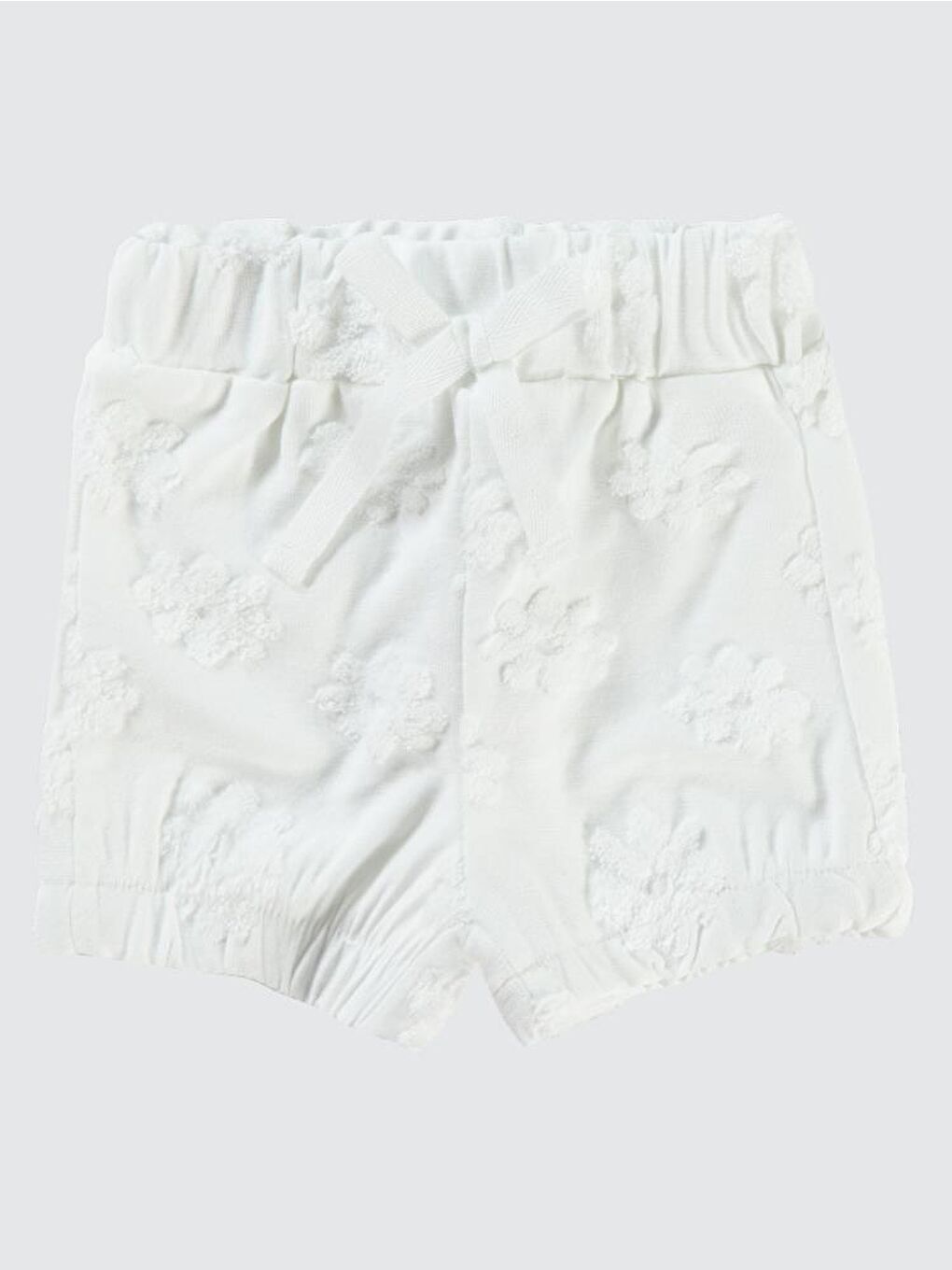 Baby Papatya Kabartmalı 6-18 Ay Şort - Ekru6-9 Ay-1