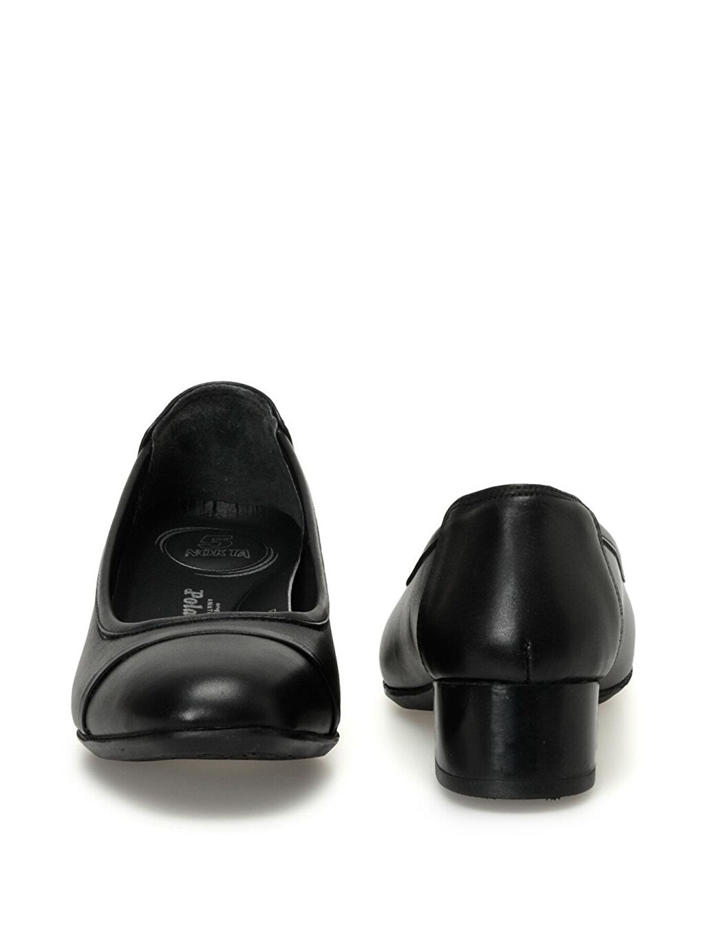 104533.Z3PR Siyah Kadın Topuklu Ayakkabı-4