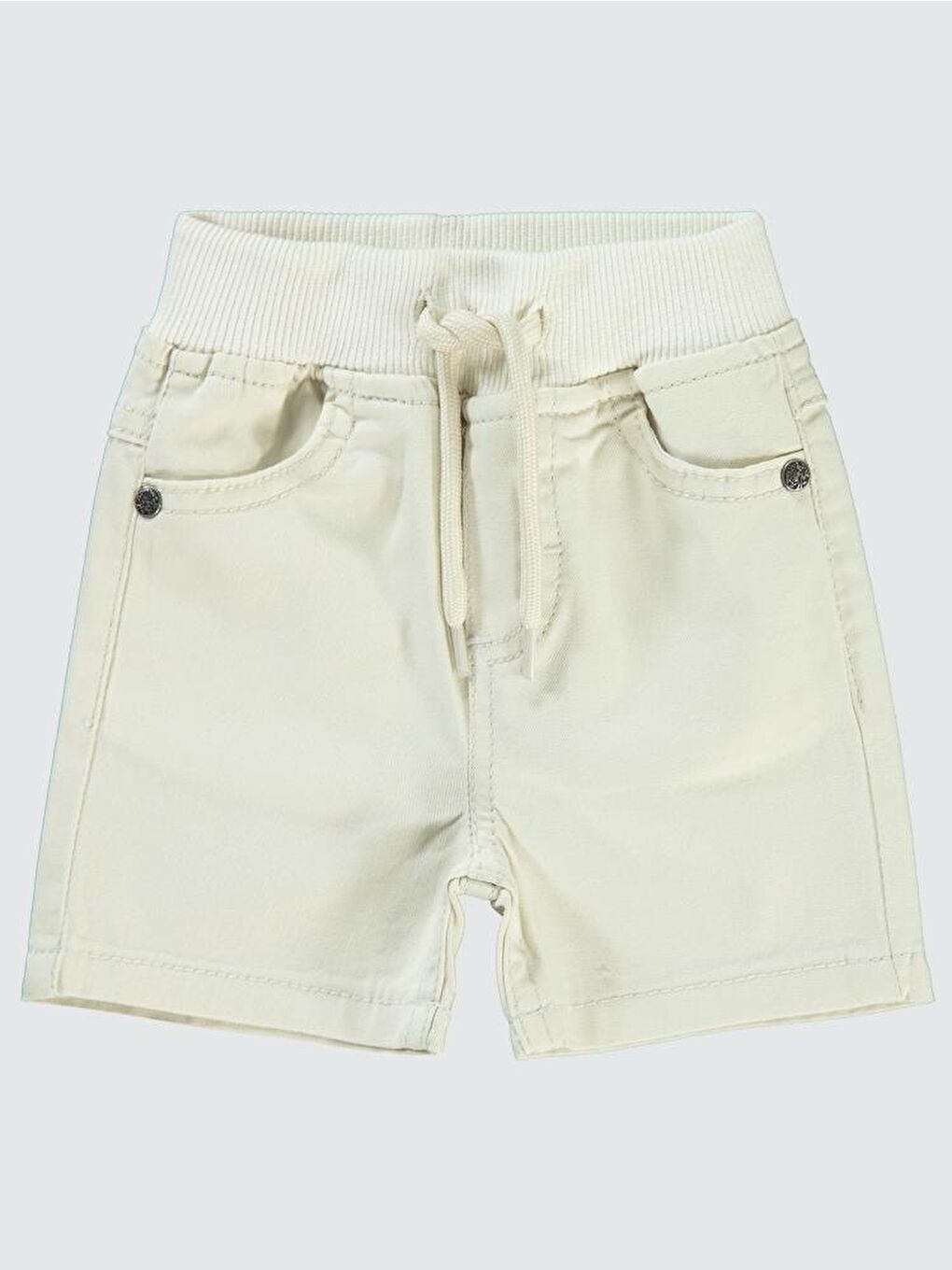 Baby Beli Ribanalı 6-18 Ay Şort - Bej9-12 Ay