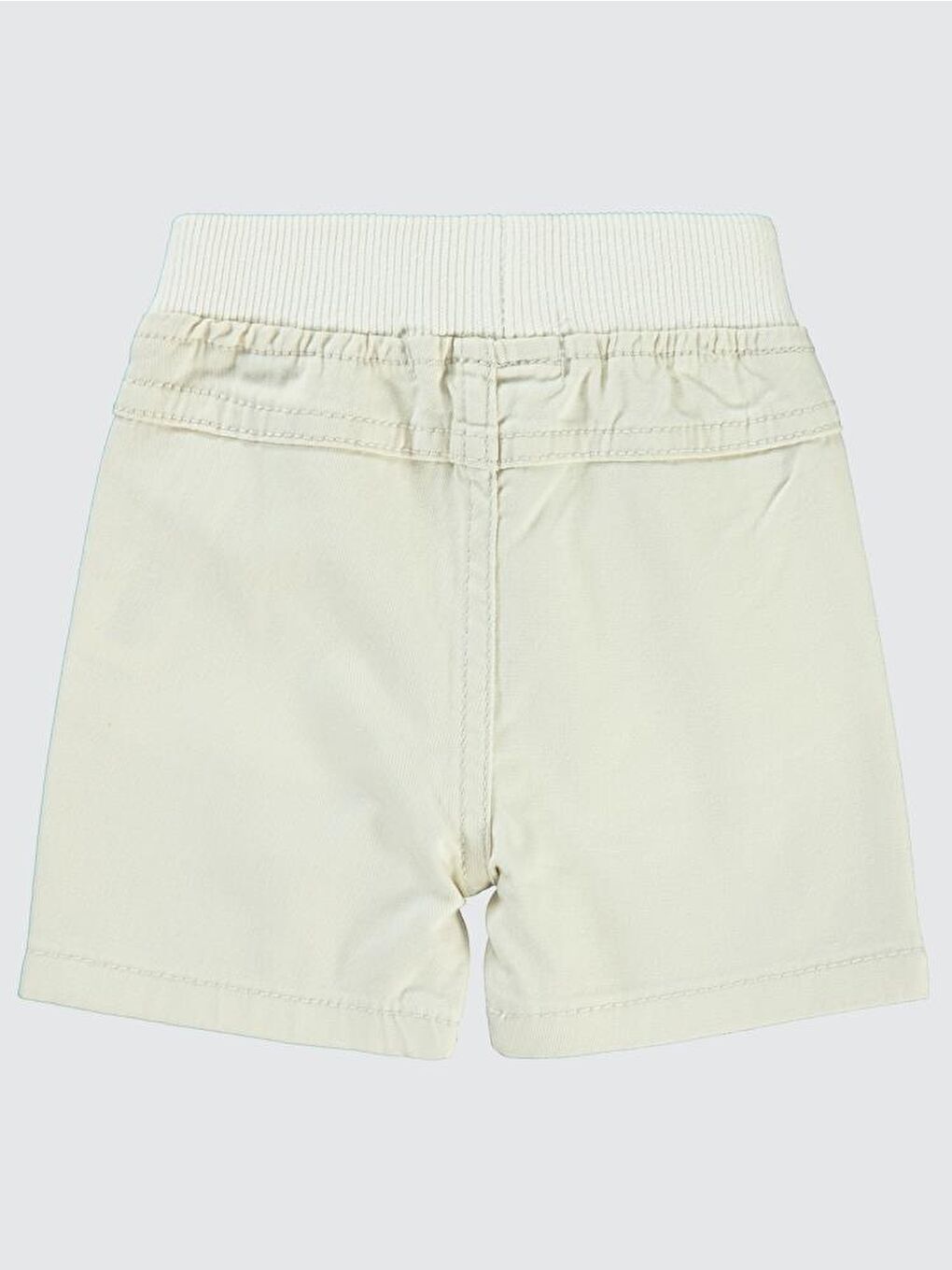 Baby Beli Ribanalı 6-18 Ay Şort - Bej9-12 Ay-1