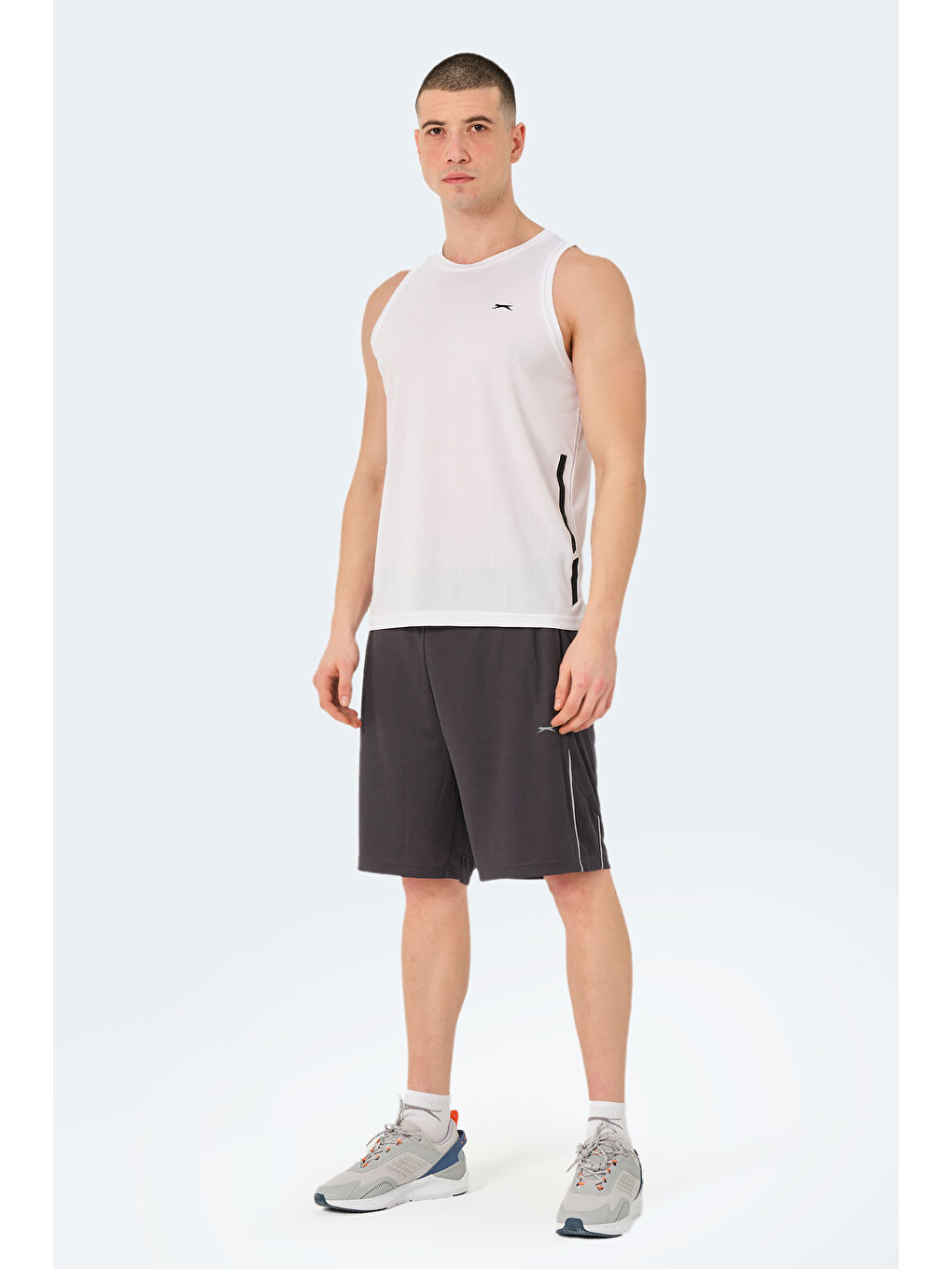 SLAZENGER Erkek Atlet Beyaz - 6