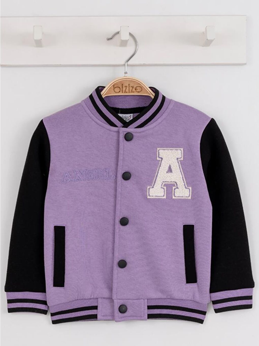 Kız College Hırka 2-5 Yaş Hırka - Lila 5-6 Yaş