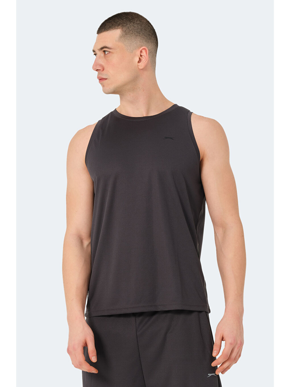 Erkek Atlet Koyu Gri-5