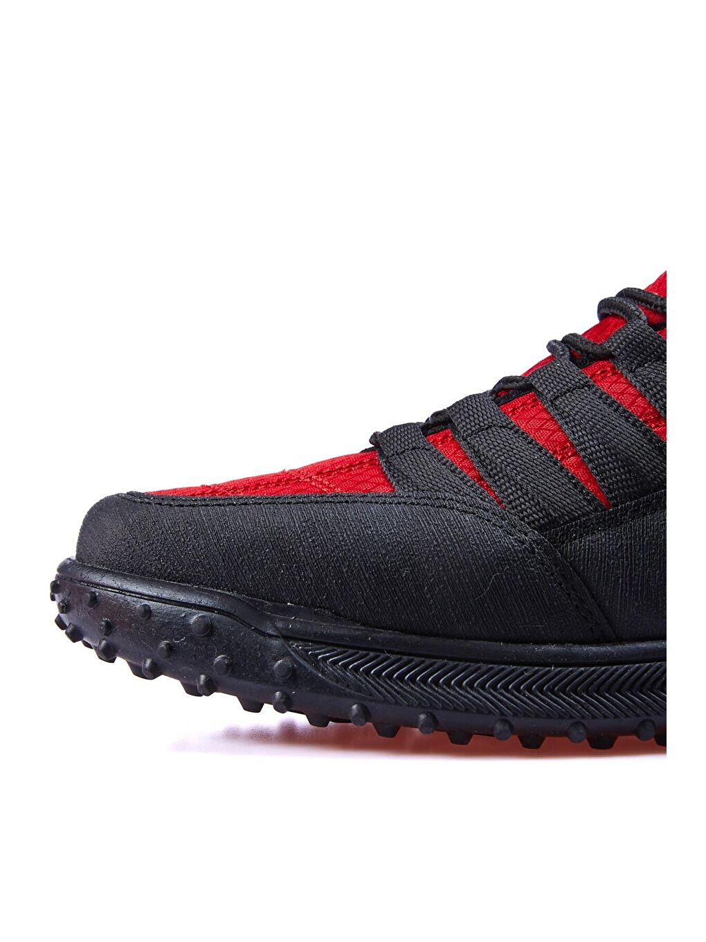 Kırmızı Bağcıklı File Detaylı Suni Deri Erkek Spor Ayakkabı - 89114-2