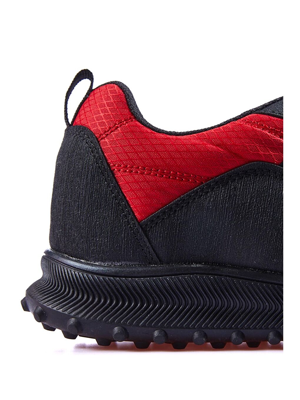 Kırmızı Bağcıklı File Detaylı Suni Deri Erkek Spor Ayakkabı - 89114-3