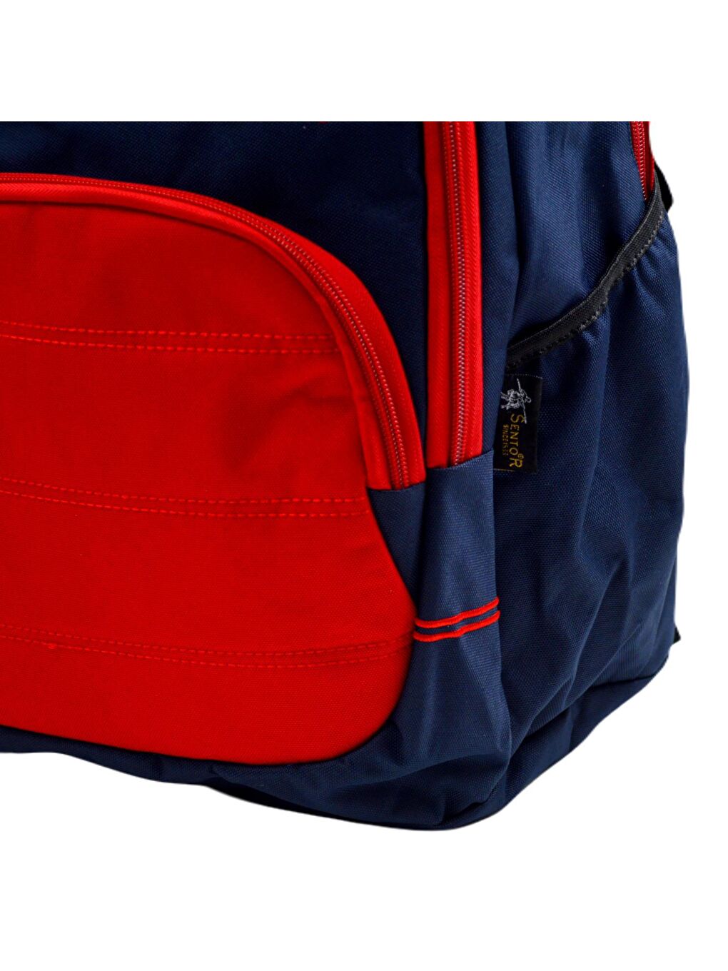 4 Bölmeli Okul Sırt Çantası Kırmızı (50008)-2